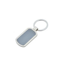 Custom Key Ring, Square Silver Plated Keychain (GZHY-KA-022)